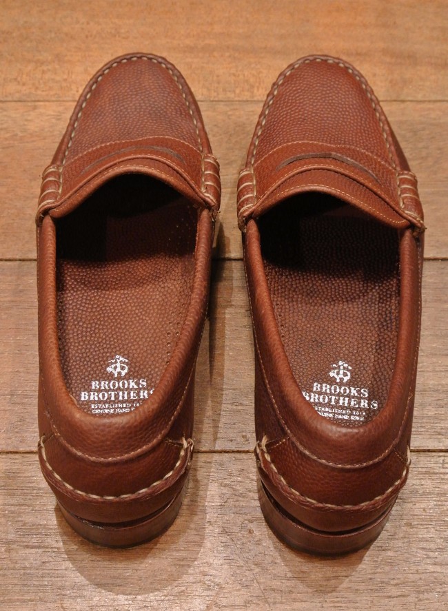 ブルックスブラザーズ×アレンエドモンズ Football grain ビーフロール