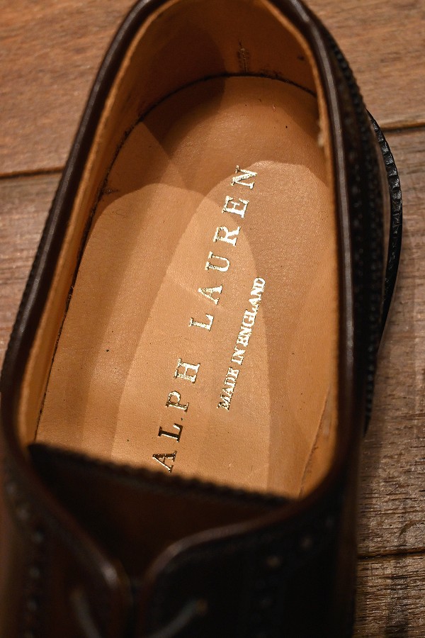 箱入り未使用品 クロケット&ジョーンズ製 ラルフローレン イングランド