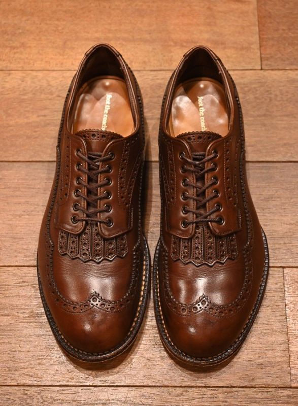 USED) foot the coacher フット ザ コーチャー W WING SHOES ウイング