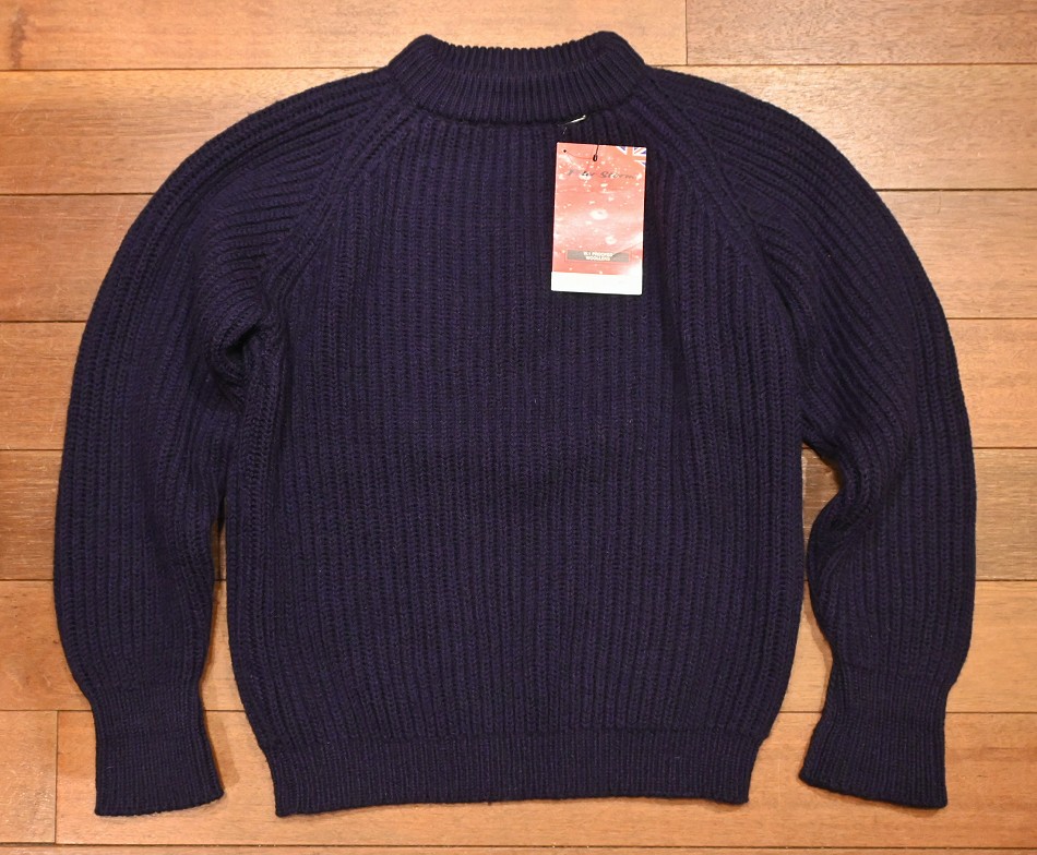 90s Deadstock Peter Storm 705 畔編み クルーネックセーター