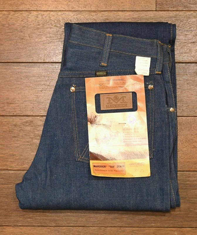 70s Deadstock MARVERICK 44MWZ マーベリック アメリカ製(W31 L32