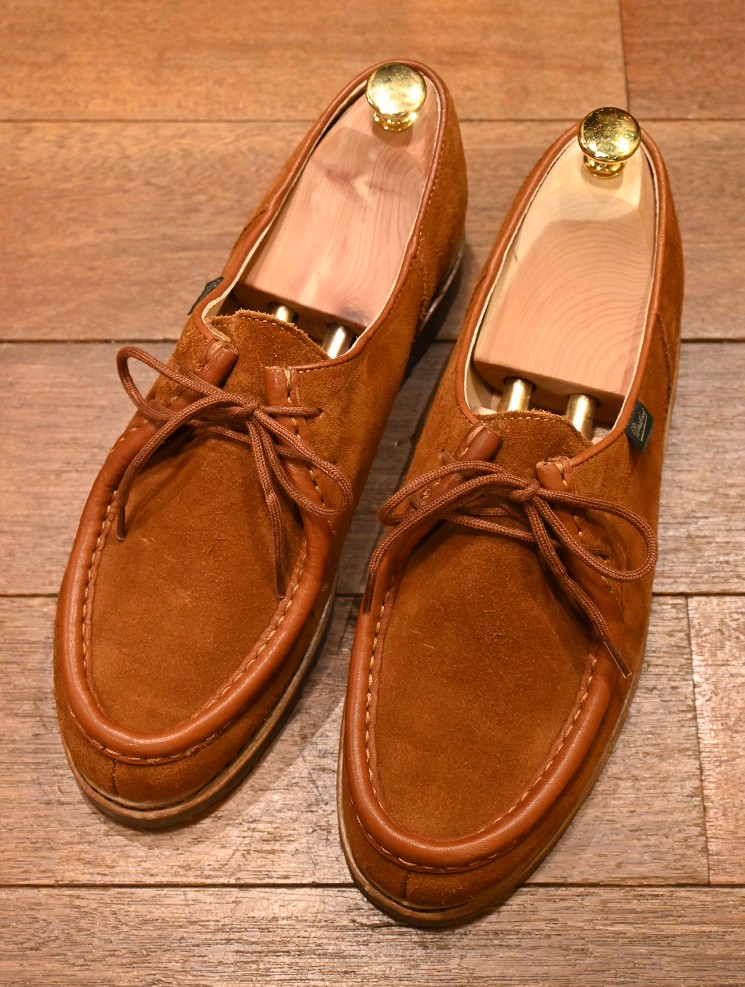 EXCELLENT USED) PARABOOT MICHAEL パラブーツ ミカエル スウェード