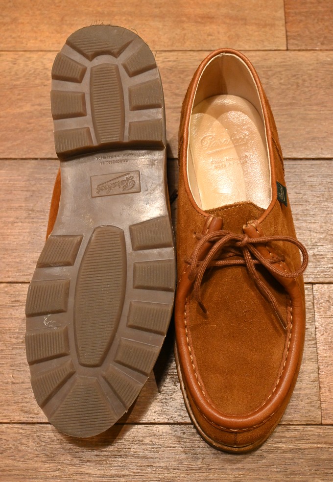 EXCELLENT USED) PARABOOT MICHAEL パラブーツ ミカエル スウェード