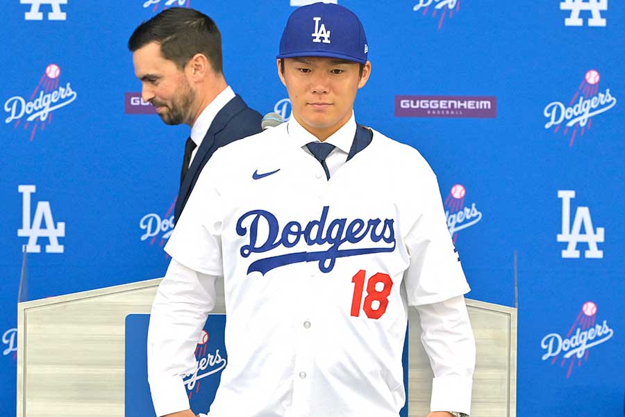 山本由伸、会見で見つかった