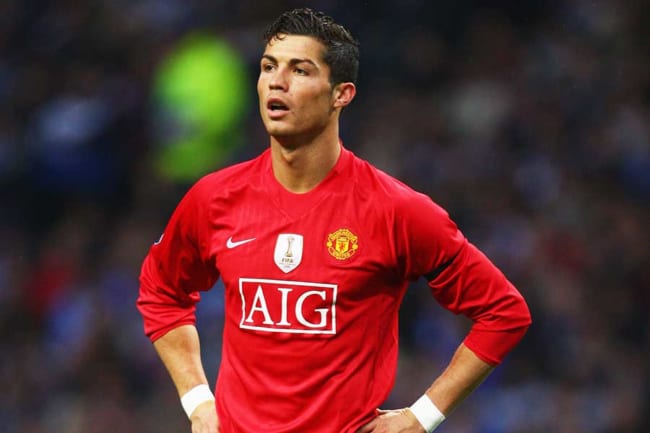 C.ロナウド、マンU時代の