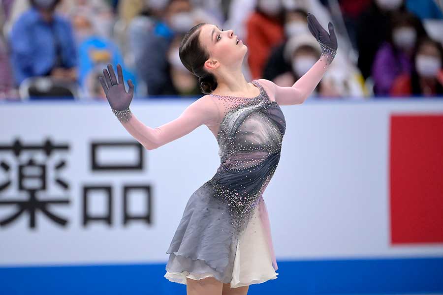 日本での演技は「大きな喜び」 シェルバコワが初Vの国別対抗戦を回顧
