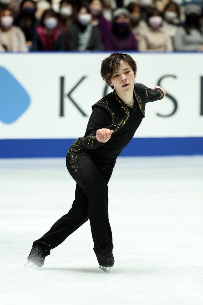 宇野昌磨、今季のボレロ衣装を米デザイナー大絶賛「超モダンかつ