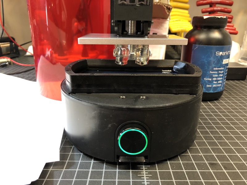 SparkMaker Mini Desktop SLA 3D printer review - The Gadgeteer