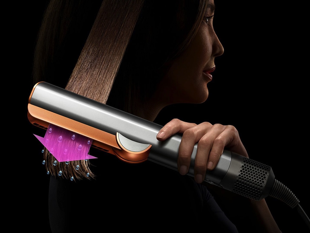 How Dyson Straightens Hair With Just Air - The Gadgeteer