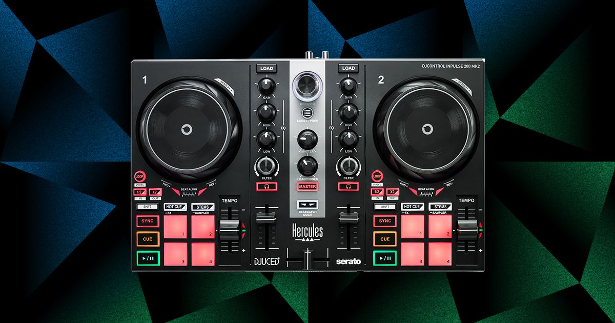 Introducing the Hercules DJControl Inpulse 200 MK2 - The Drop