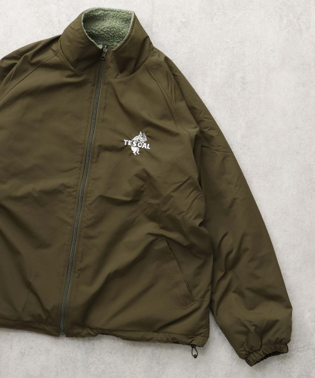 WEB / FLAG SHOP限定】TES REVERSIBLE BOA JKT / リバーシブルボア