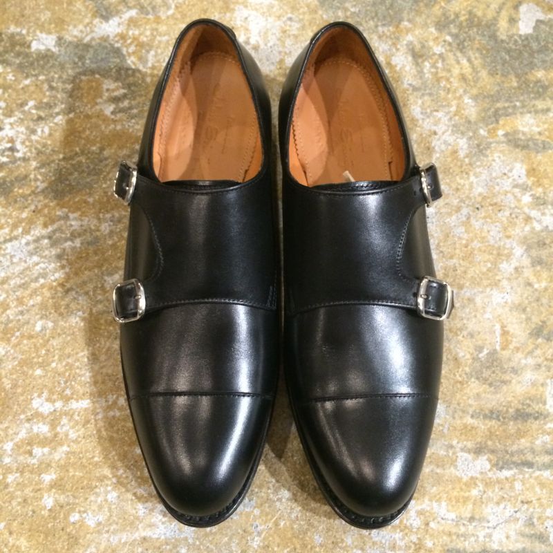 JALAN SRIWIJAYA（ジャランスリワヤ） ダブルモンクストラップ Black