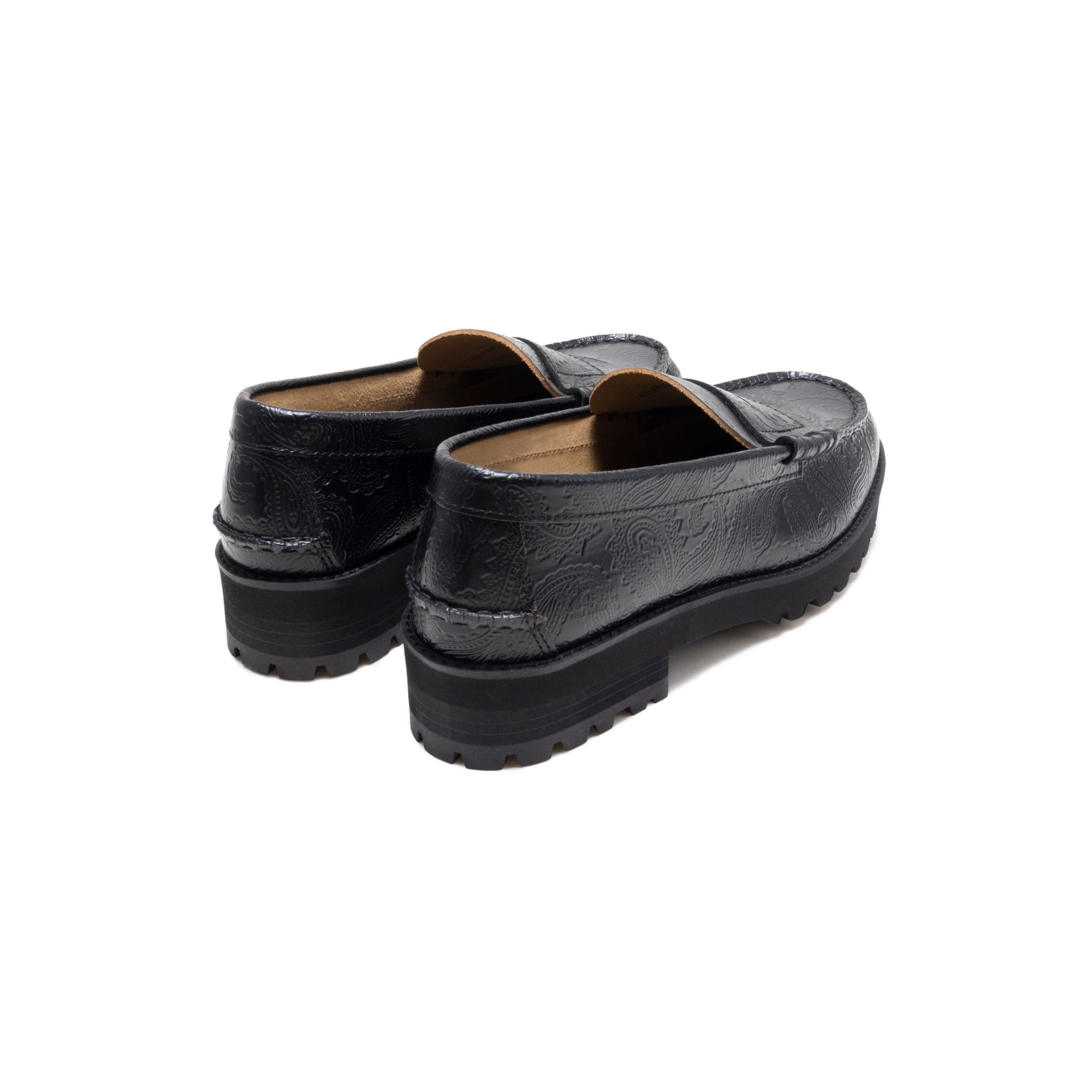 WOMENS PAISLEY TANK SOLE LOAFERS / BLACK PAISLEY – THE KENFORD