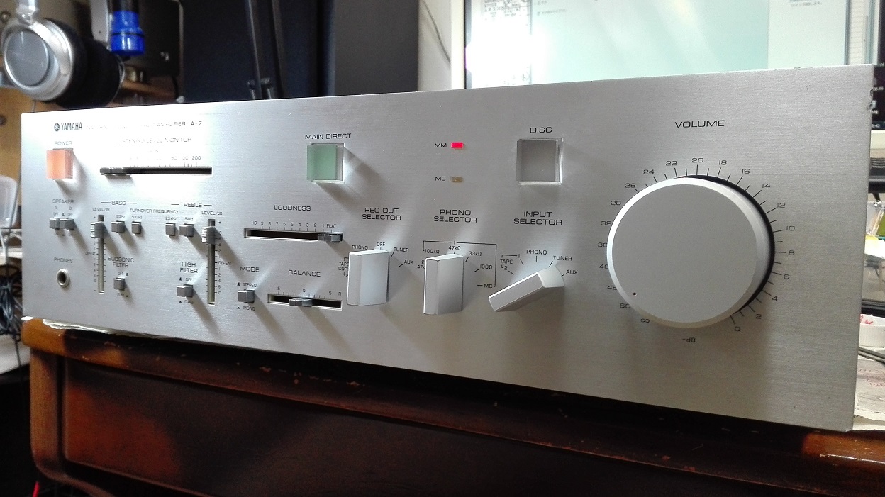 YAMAHA A-7 弐号機 [2]：◇ゆる～いオーディオ修理の追憶（その27