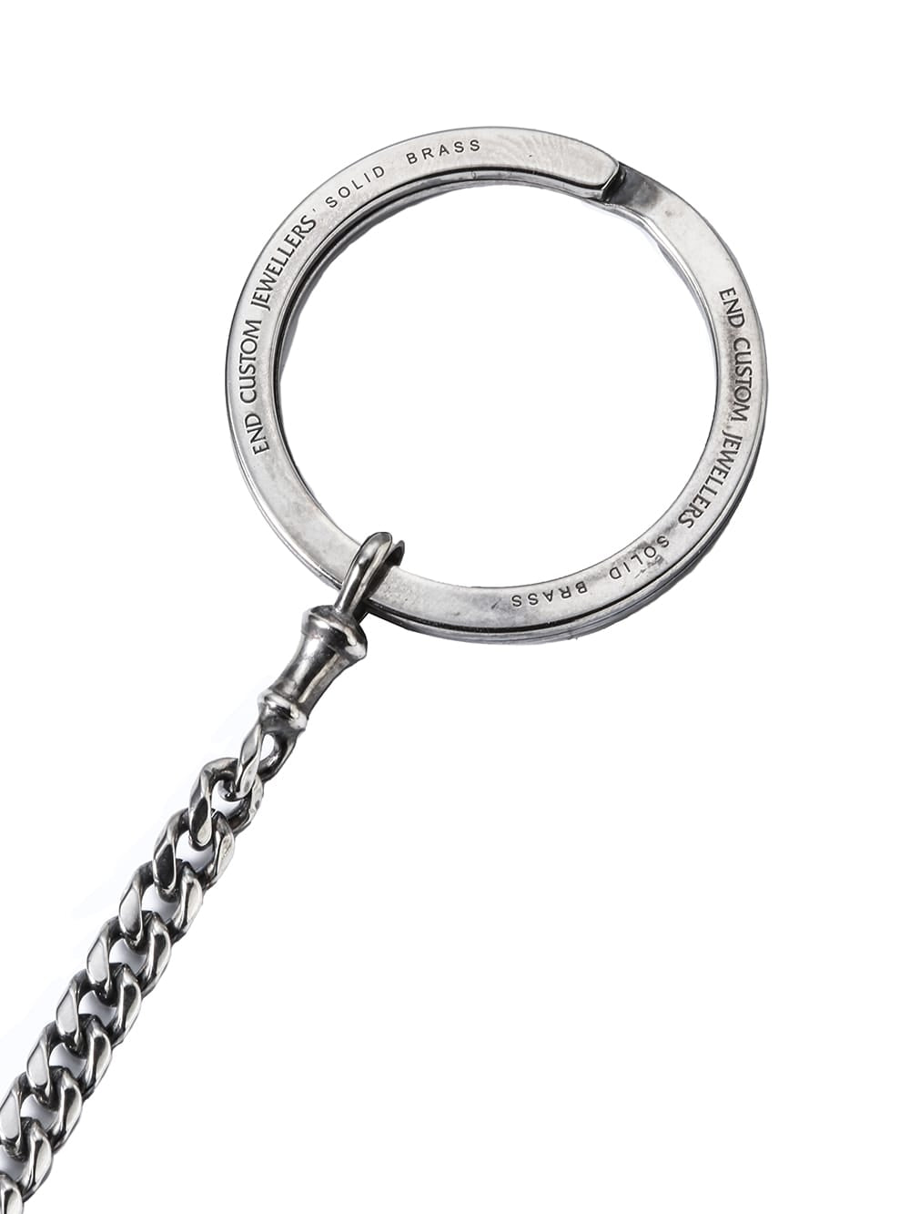 sa.0013AW25-silver アルバートチェーン(シングル) The Black-and