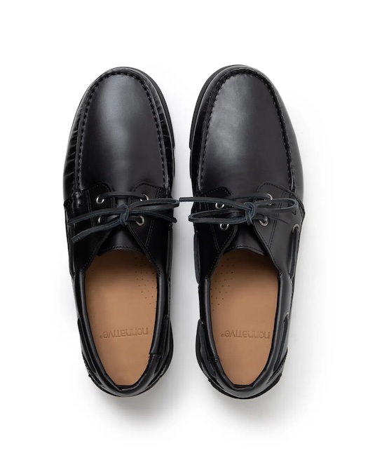 OFFICER DECK SHOES COW LEATHER | THE SHOEGAZER シューゲイザー