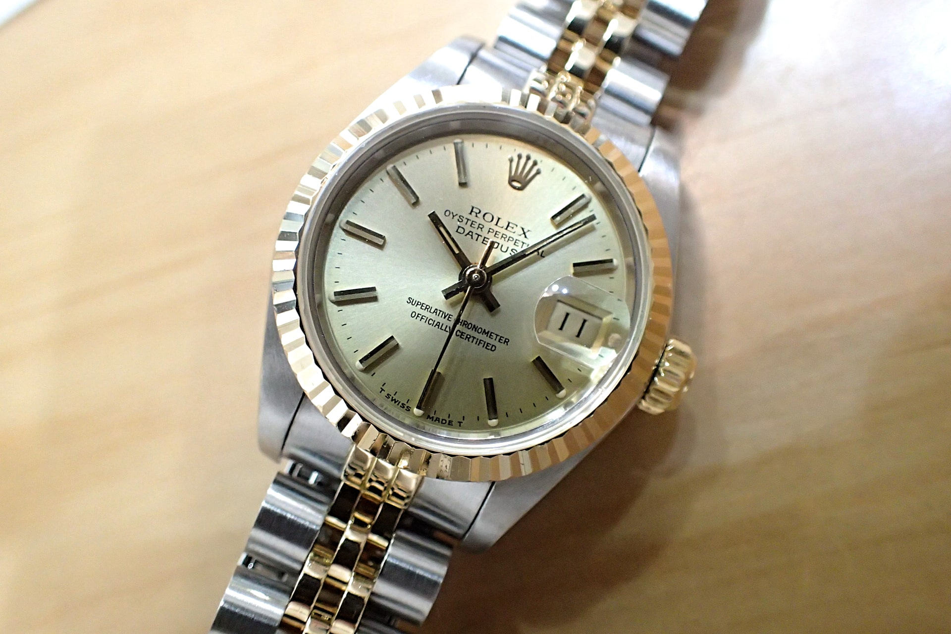 中古品A【ROLEX】ロレックス デイトジャスト Ref.69173 SSxK18YG