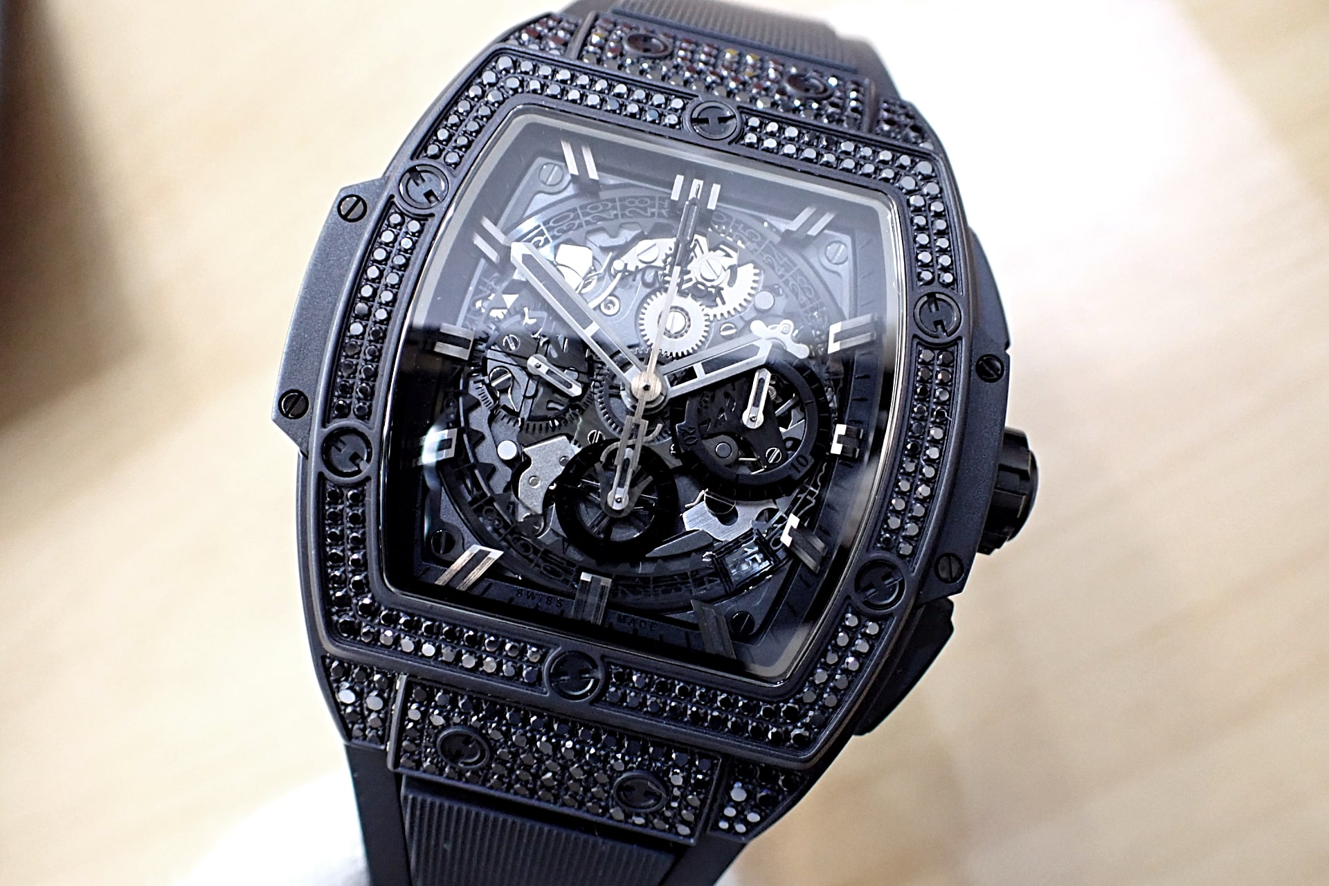 中古品A【HUBLOT】ウブロ スピリット オブ ビッグバン オールブラック