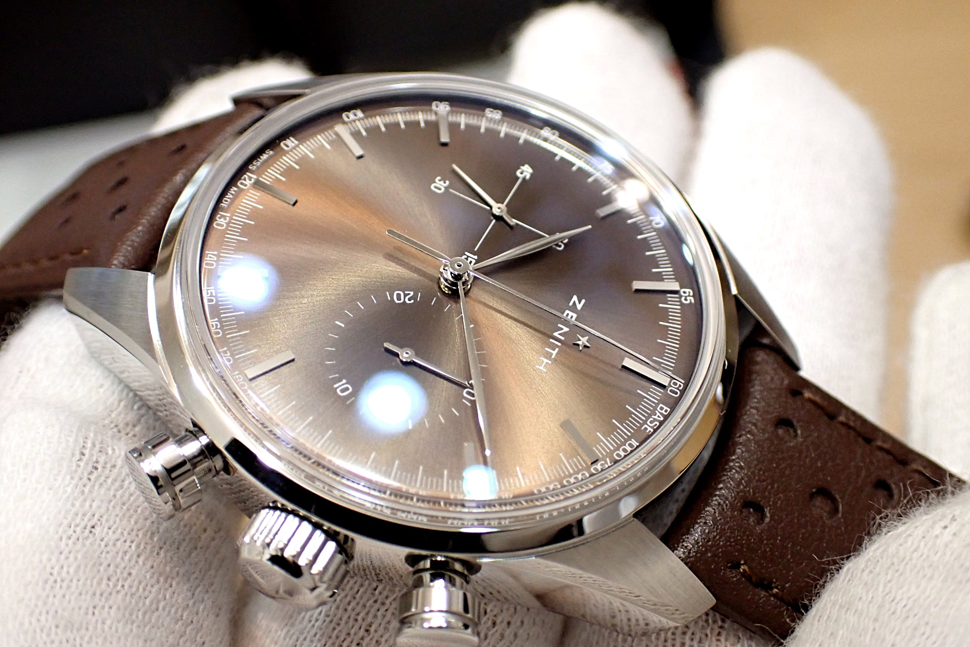 中古品AA【ZENITH】ゼニス クロノマスター ヘリテージ 146 Ref.03.2150