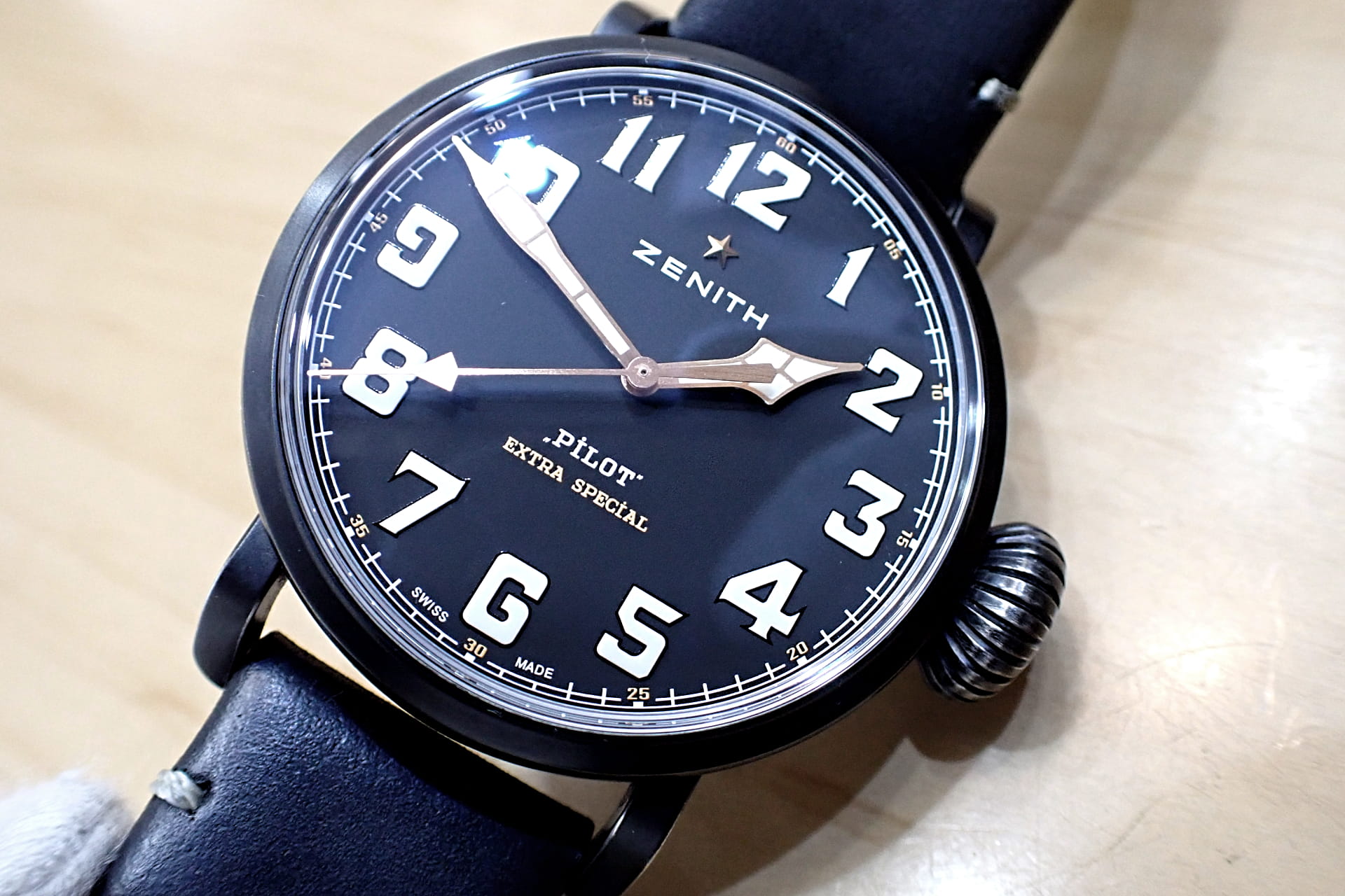 中古品B【ZENITH】ゼニス パイロット タイプ20 トンアップ Ref.11.2432