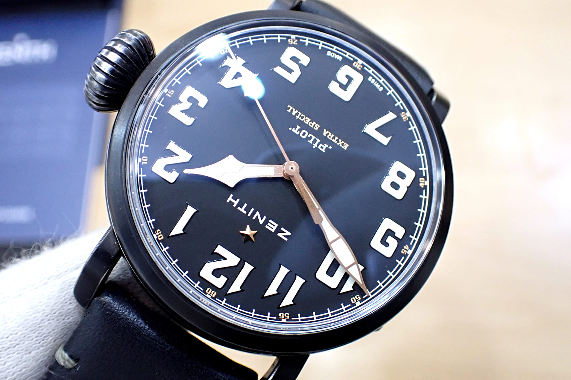 中古品B【ZENITH】ゼニス パイロット タイプ20 トンアップ Ref.11.2432