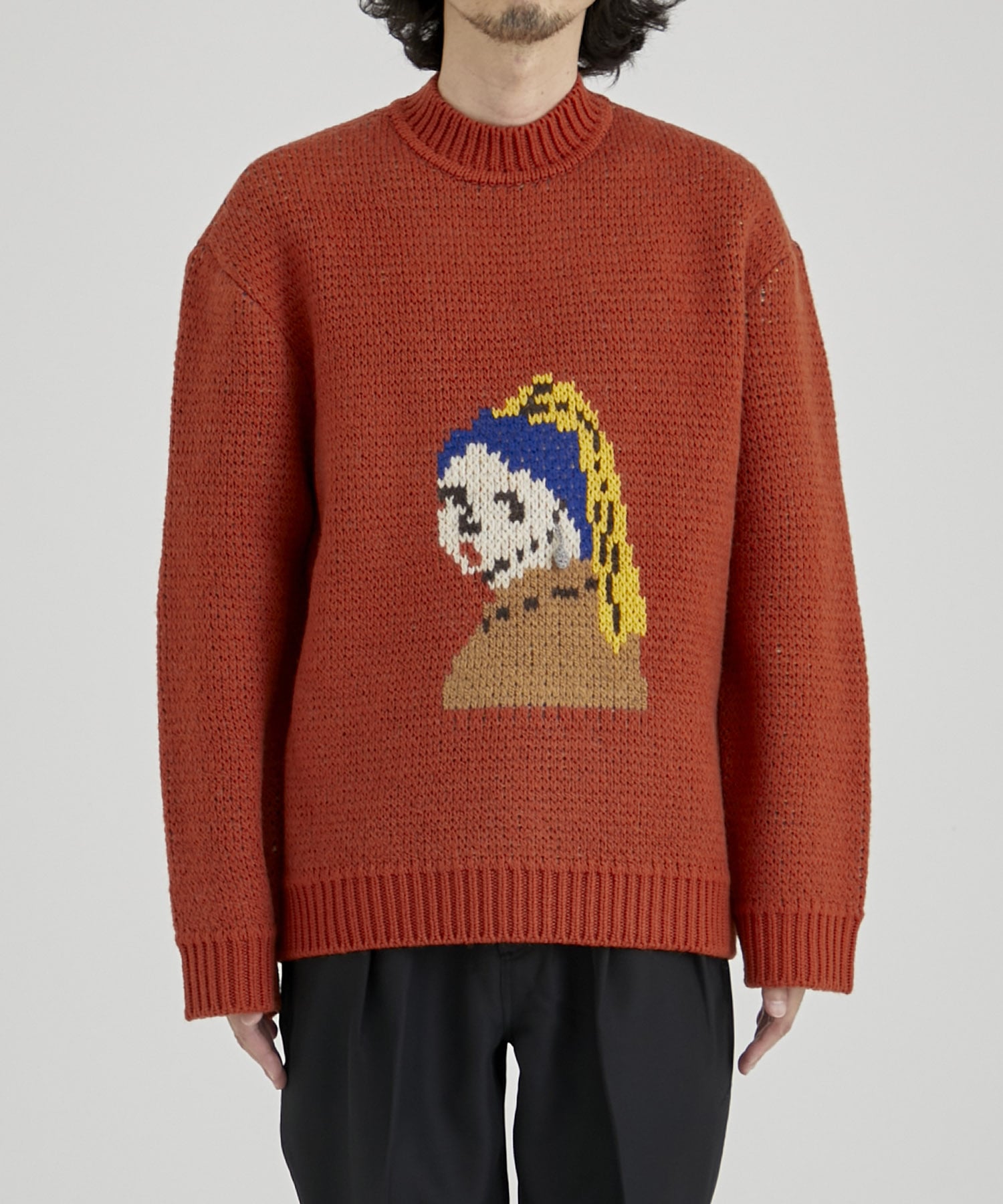 Girl with a Wool Earing(1 ORANGE): Kota Gushiken: MENS｜THE TOKYO