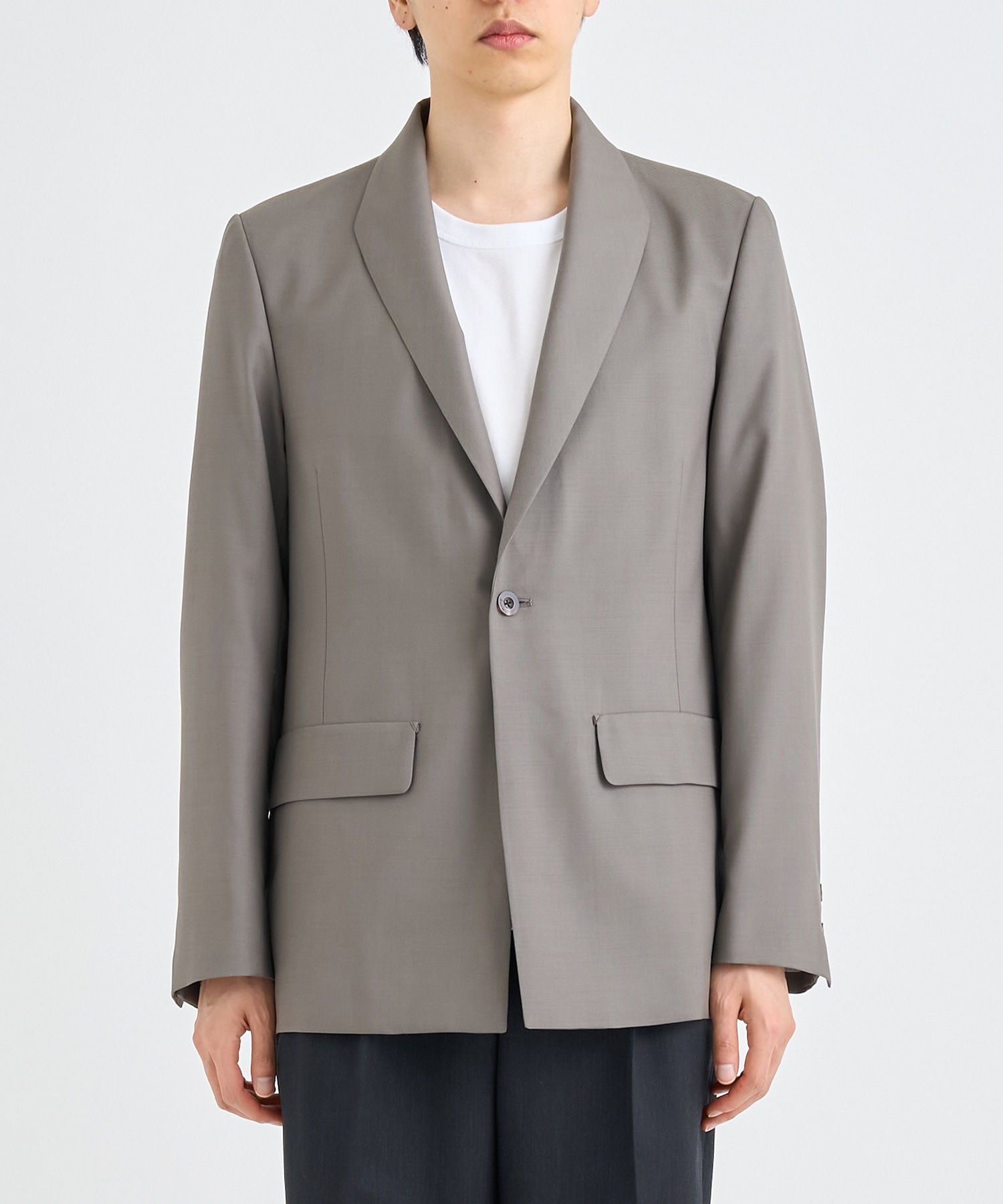 MODIFIED SHAWL COLLAR JACKET | IRENISA イレニサ
