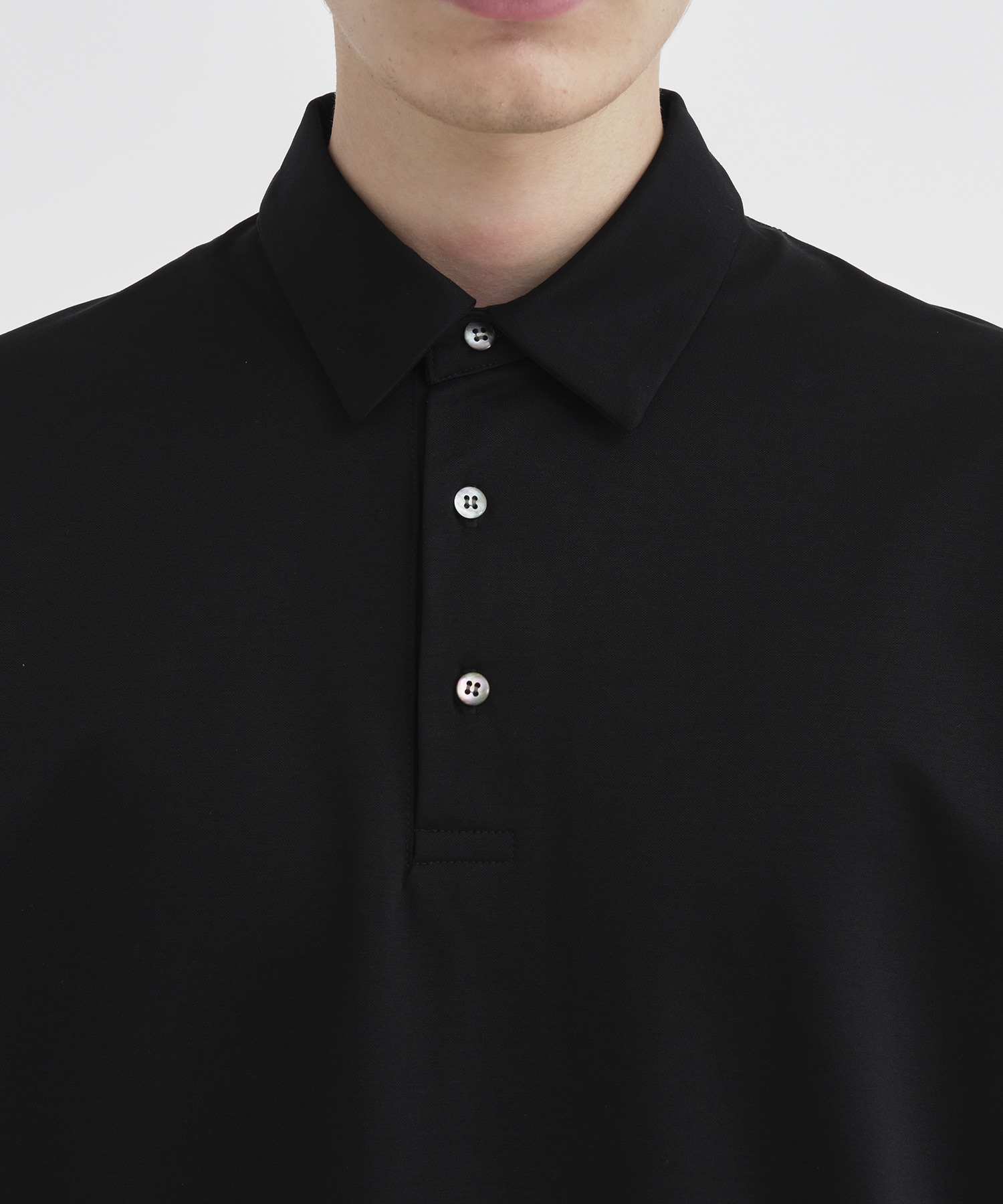 SOLOTEX Jersey S/S Polo(44 BLACK): THE TOKYO: MENS｜THE TOKYO