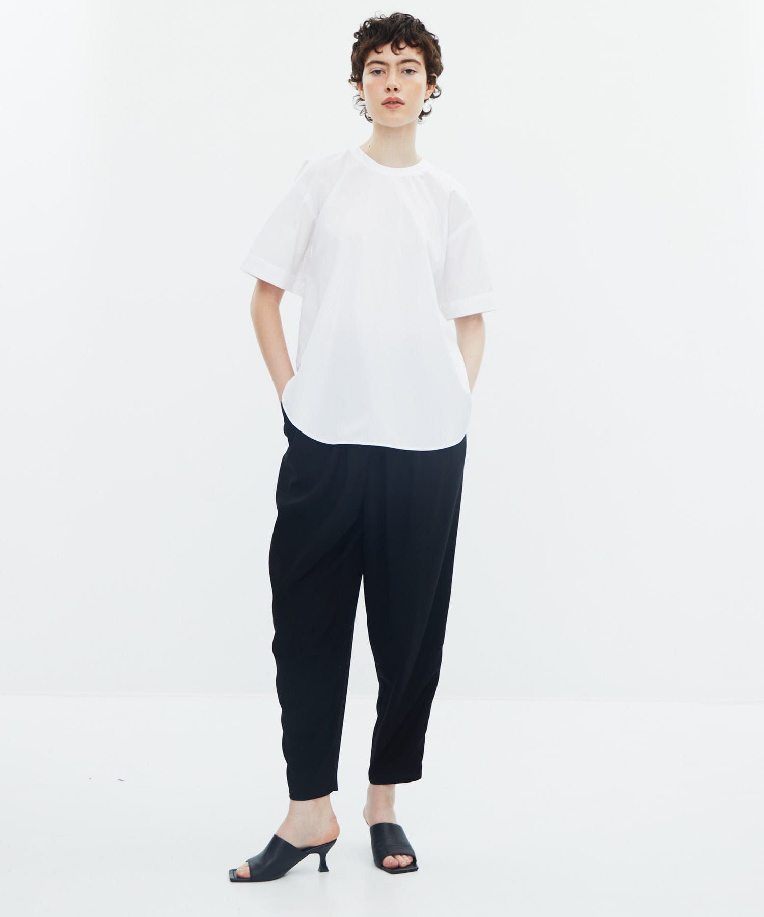 WING-SLEEVES PULLOVER(38 WHT): ENFOLD: WOMENS｜THE TOKYO ONLINE STORE