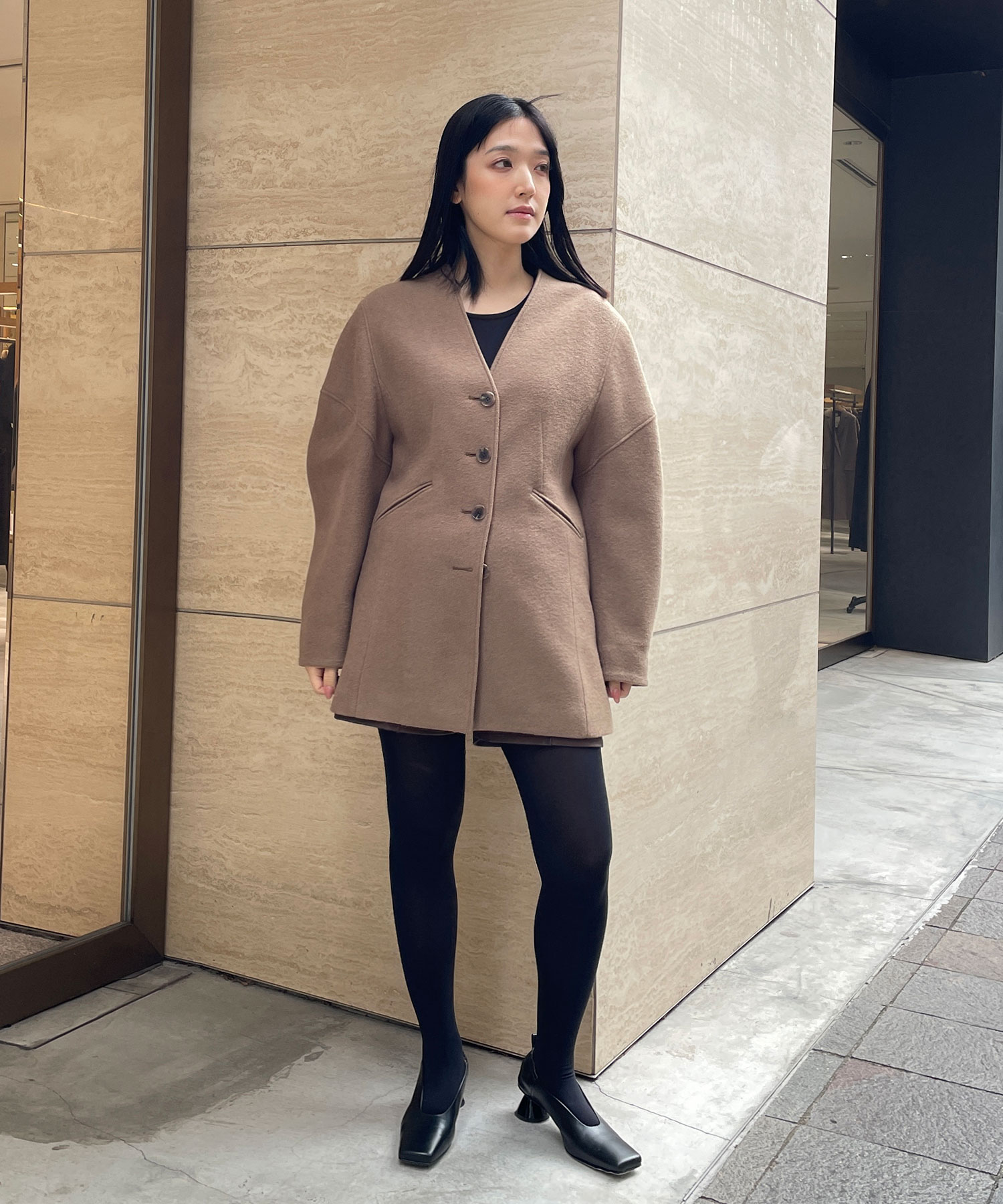 Helene boucle JK BK｜AKIRANAKA（アキラナカ）正規取り扱い通販｜THE