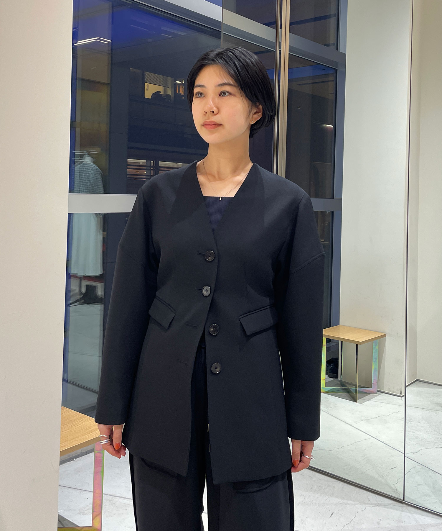 Helene jacket BK｜AKIRANAKA（アキラナカ）正規取り扱い通販｜THE