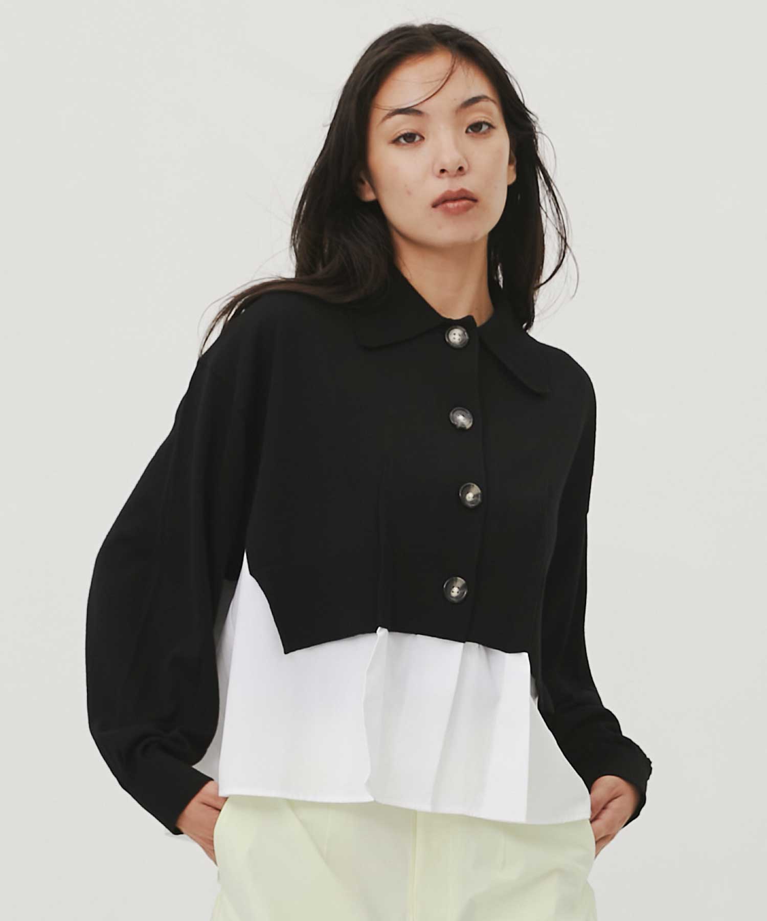 FAKE-LAYERED CARDIGAN｜ENFOLD（エンフォルド）正規取り扱い通販｜THE