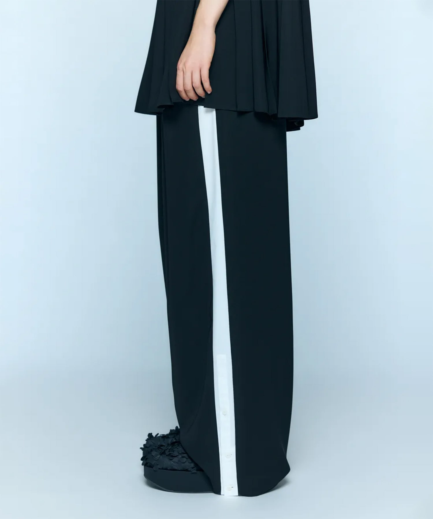 SHIRT-LAYERED WIDE-PANTS｜ENFOLD（エンフォルド）公式通販｜THE