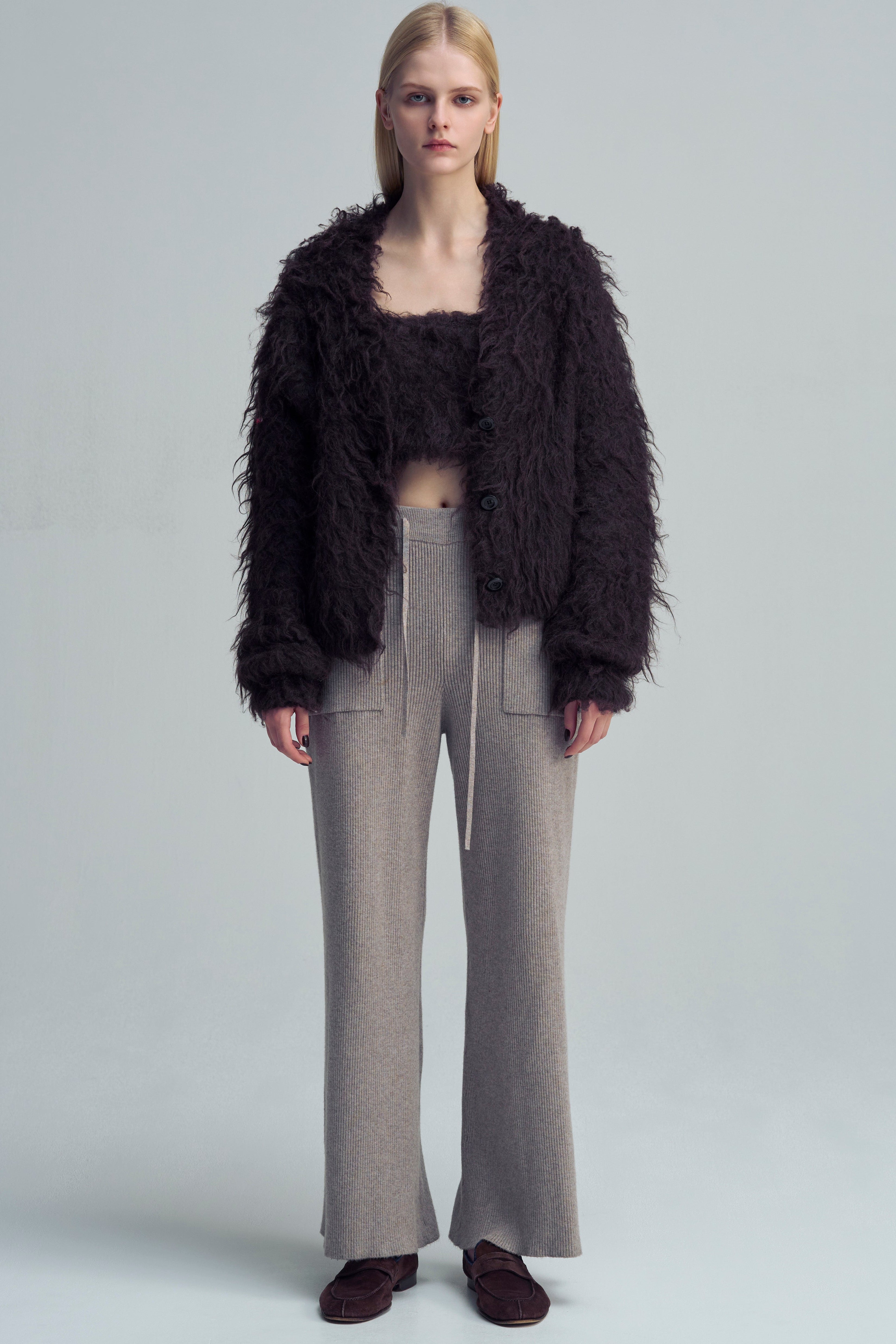 Westminster Shaggy Cardigan – THE TOÉ