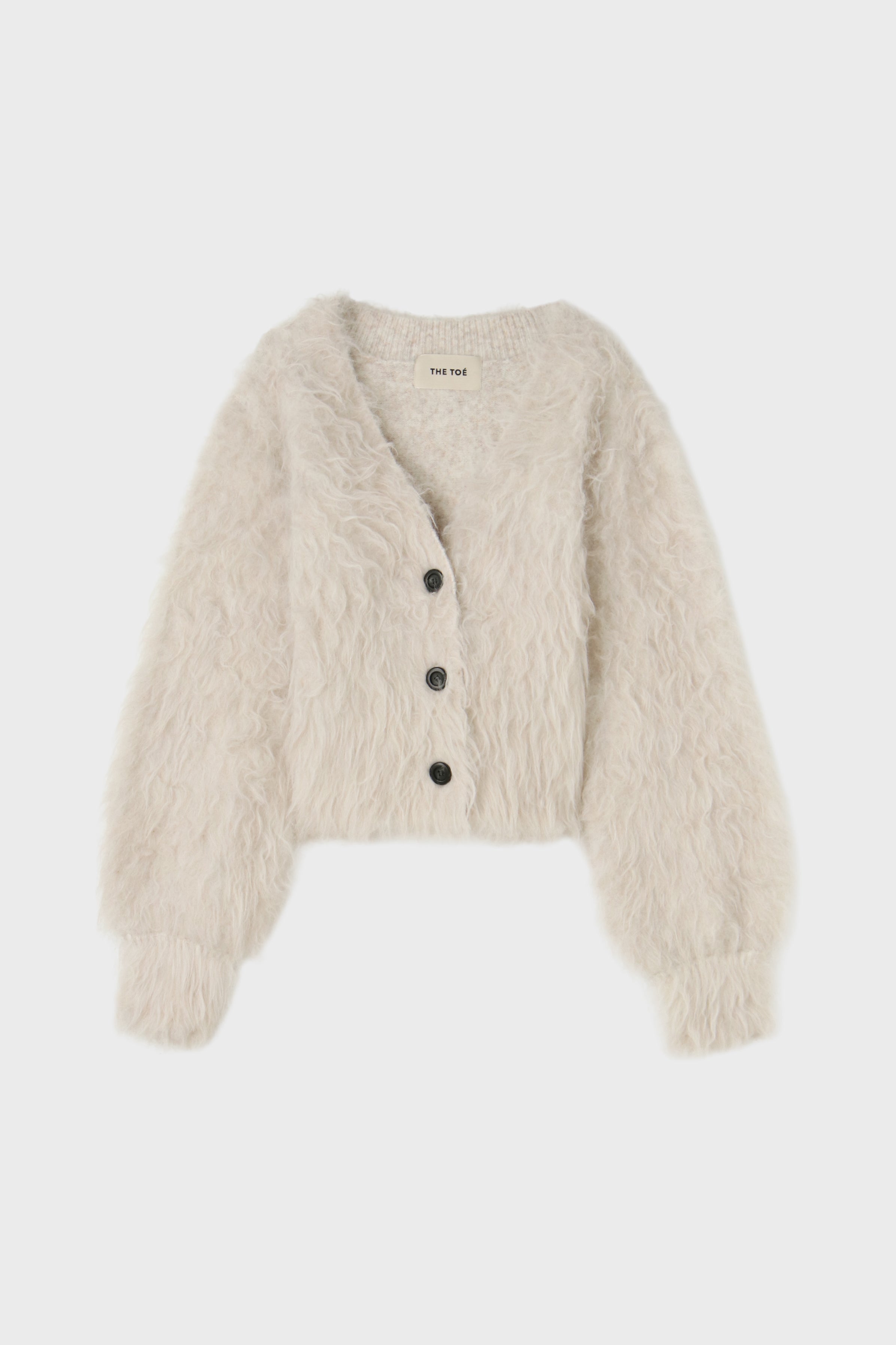 Eltz Shaggy Cardigan – THE TOÉ