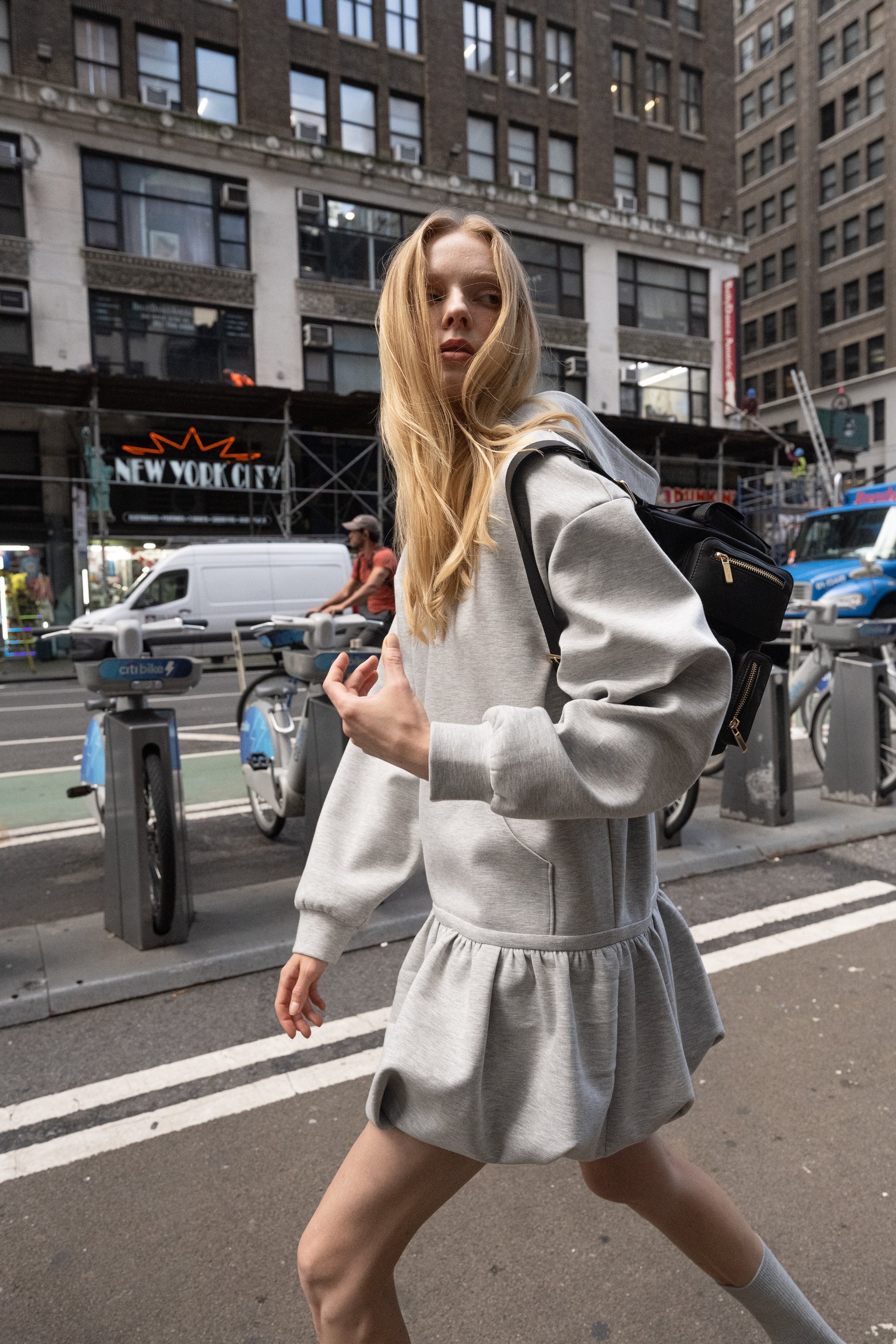 Wagner Hoodie Dress – THE TOÉ