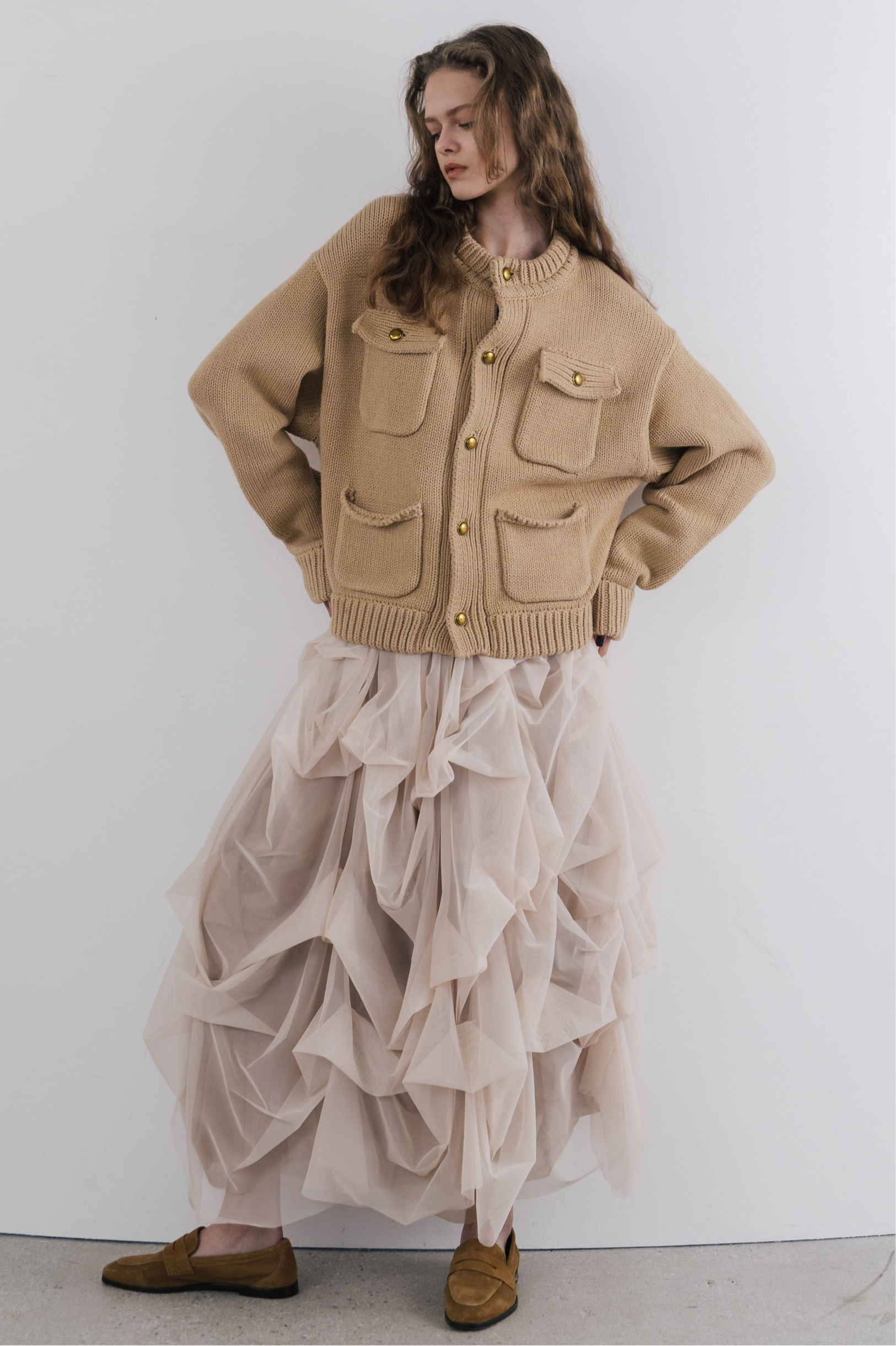 Residenz Knit Cardigan – THE TOÉ