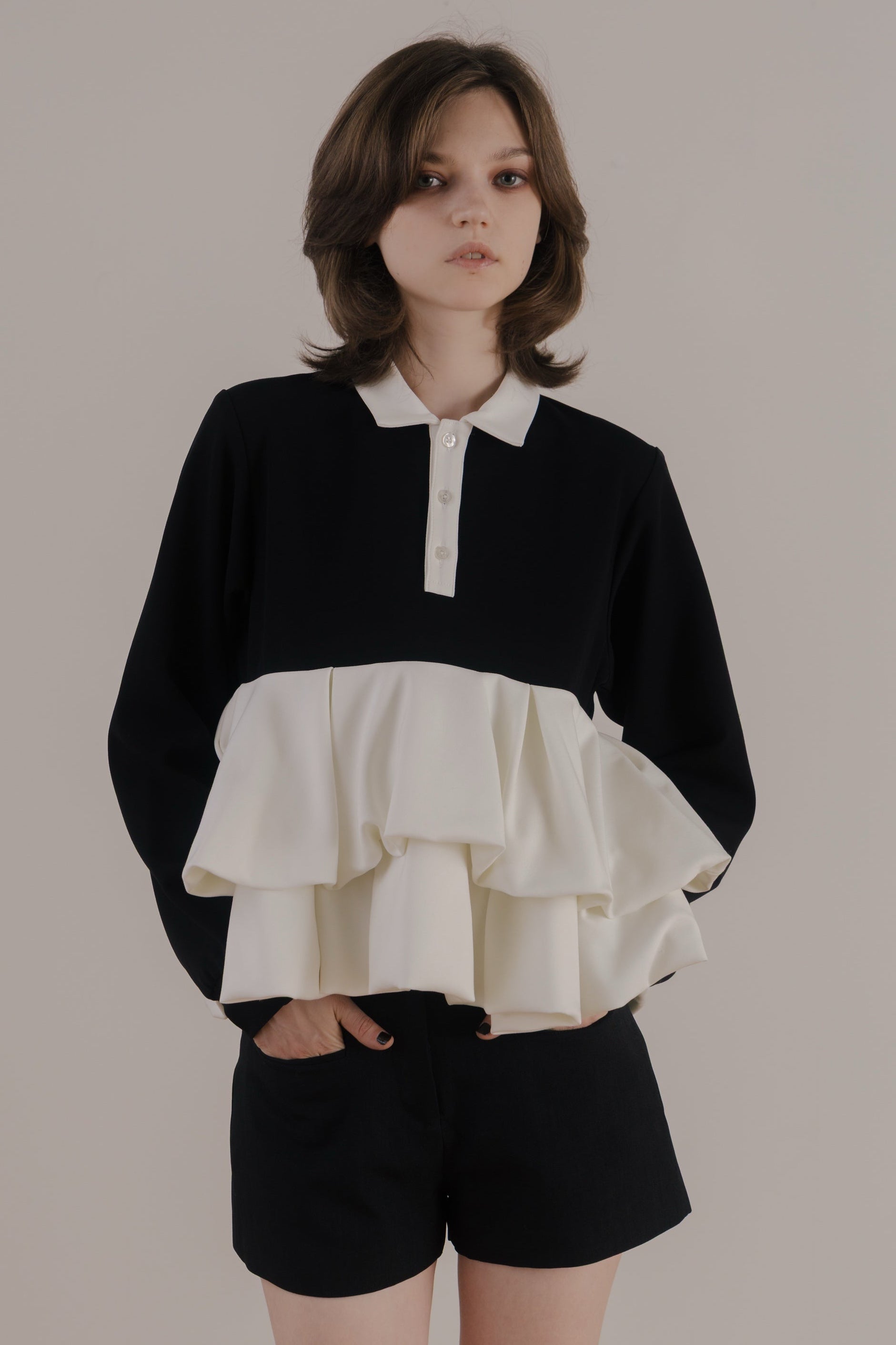 Hydra Peplum Tops – THE TOÉ