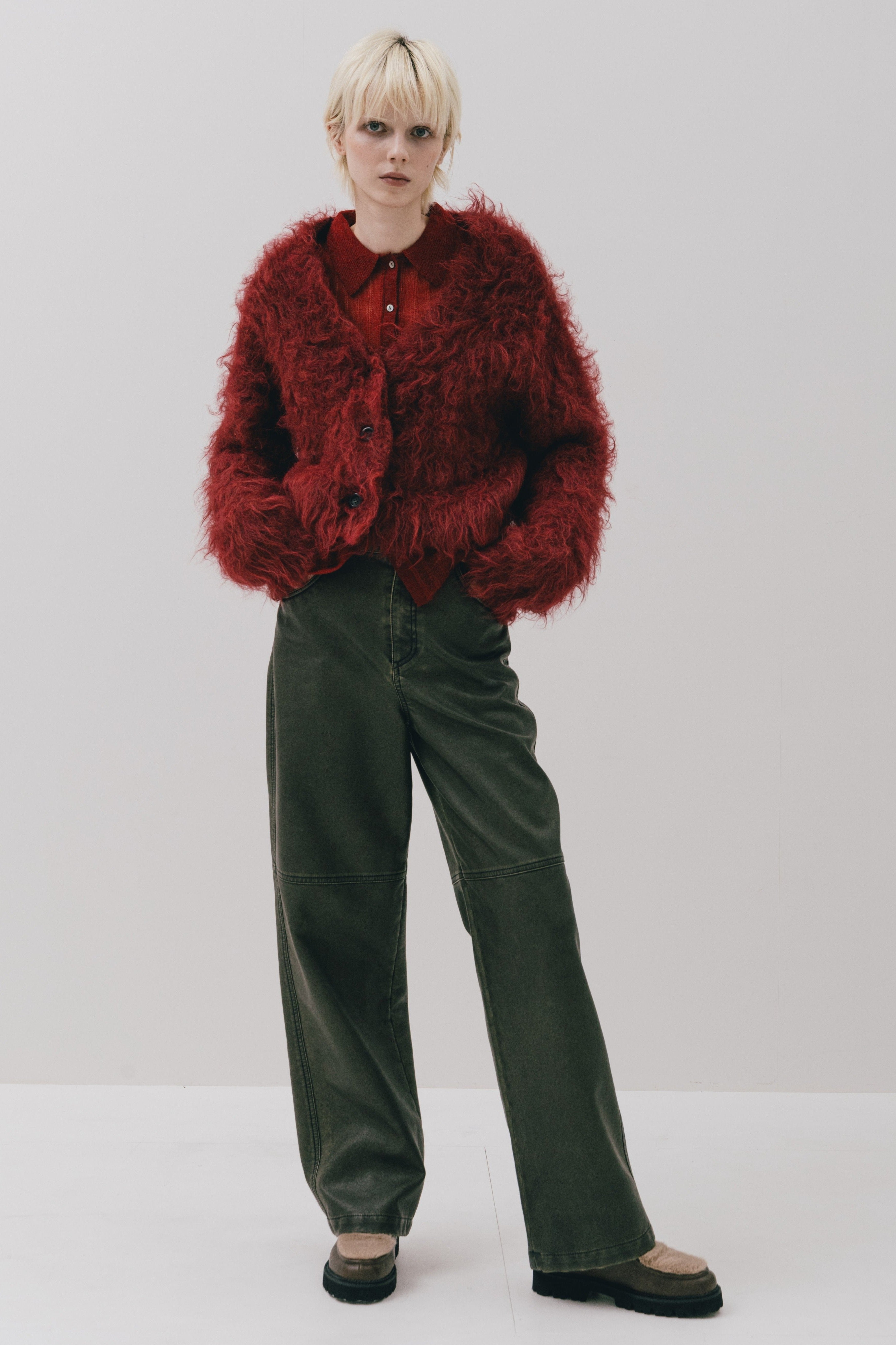 Westminster Shaggy Cardigan – THE TOÉ