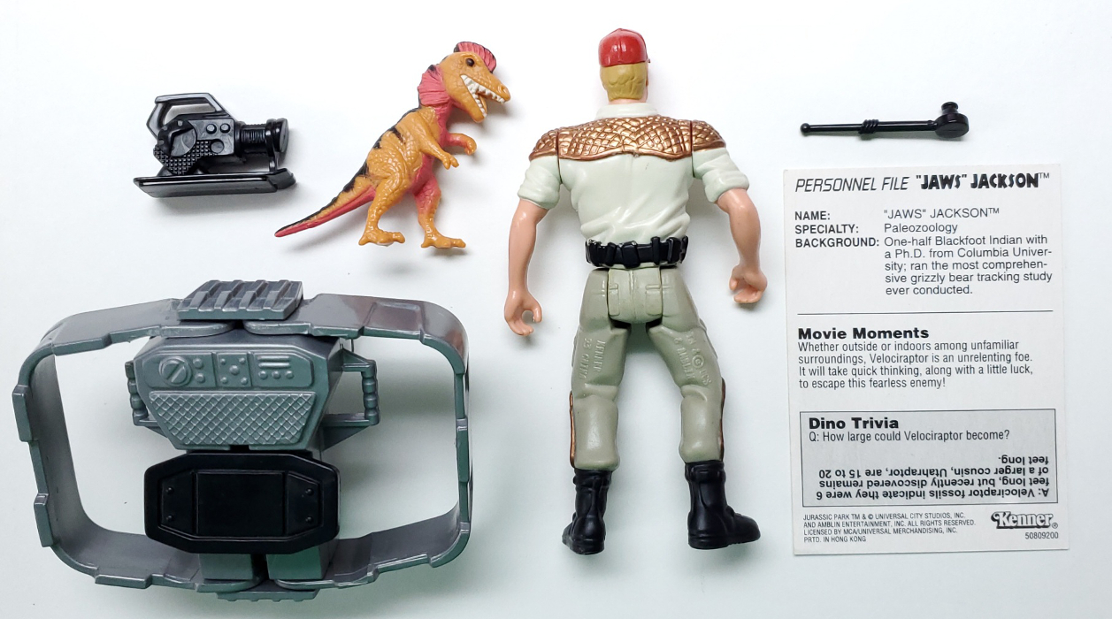 Kenner Jurassic Park Series 2 “Jaws” Jackson Complete Action