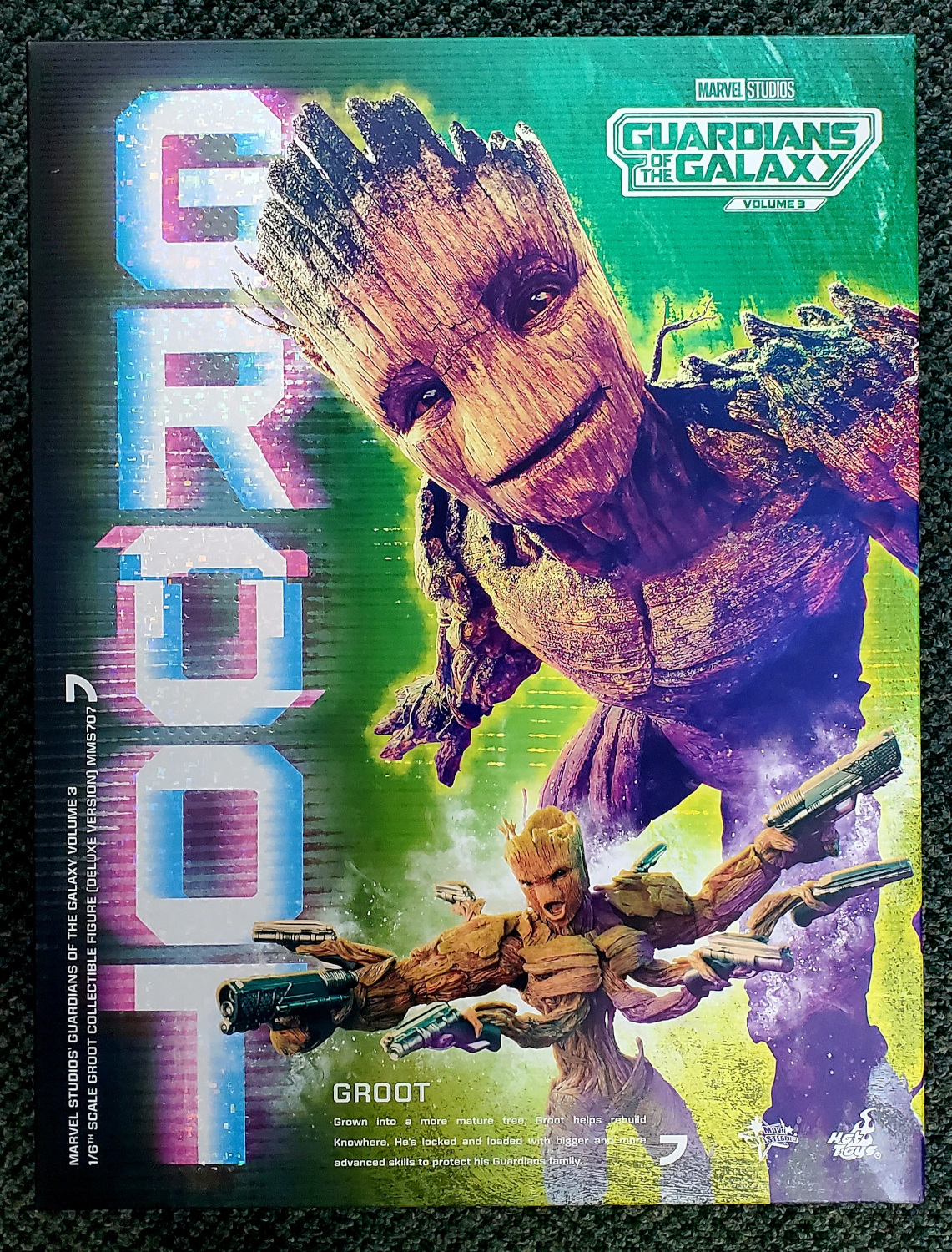 Hot Toys Marvel Guardians of the Galaxy 3 Groot Deluxe Version 1:6