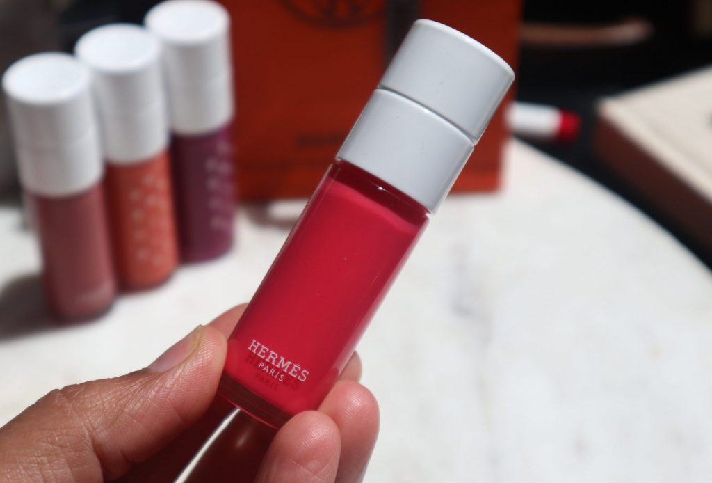 Hermes Beauty Hermesistible Infused Lip Care Oil Collection Review