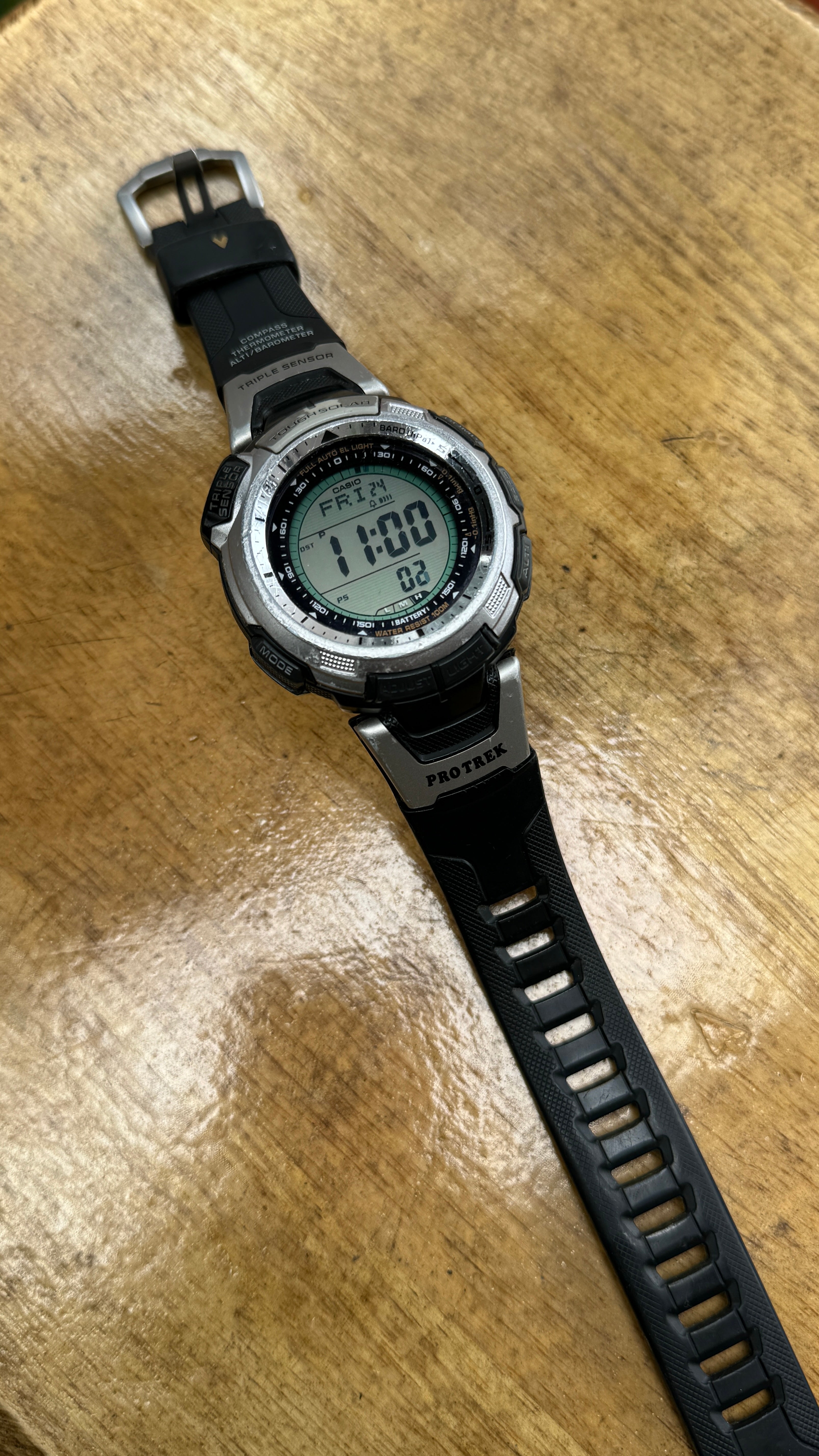 Pre Owned Casio Protrek PRw1300J – THEWATCHPROJECTS