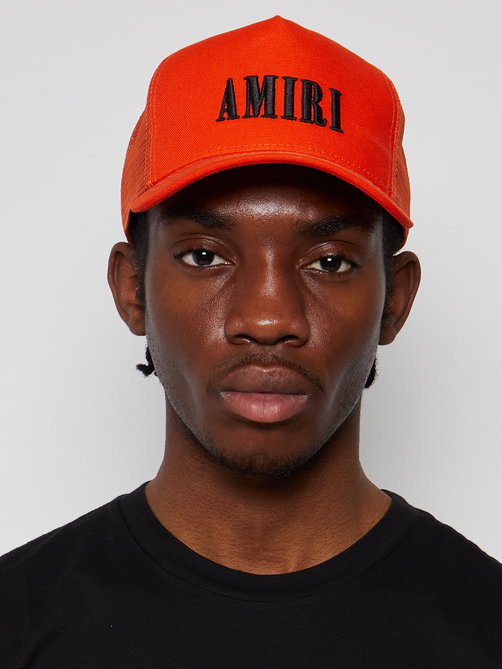 Core Logo Trucker Hat Orange | The Webster