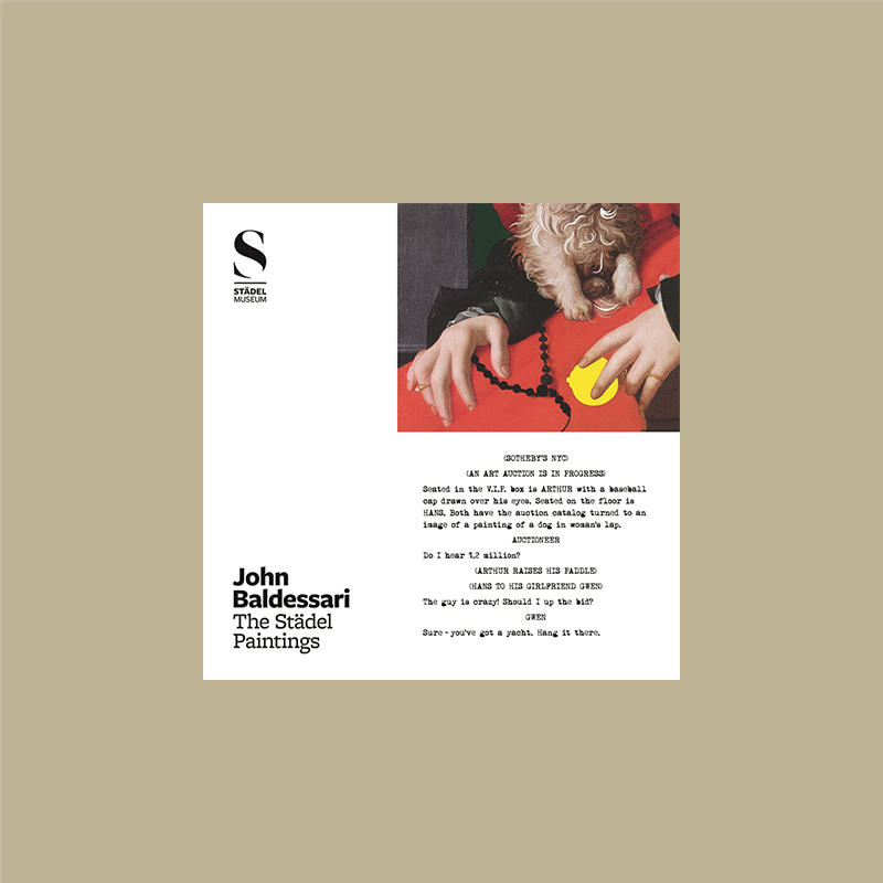 John Baldessari: The Stadel Paintings – theysaidbooks