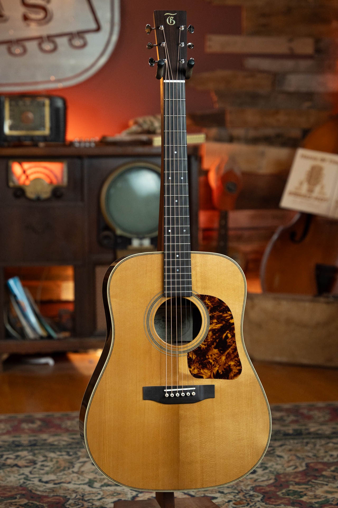 Gallagher The Bluegrass Bell Torrefied Adirondack/Rosewood Dreadnought