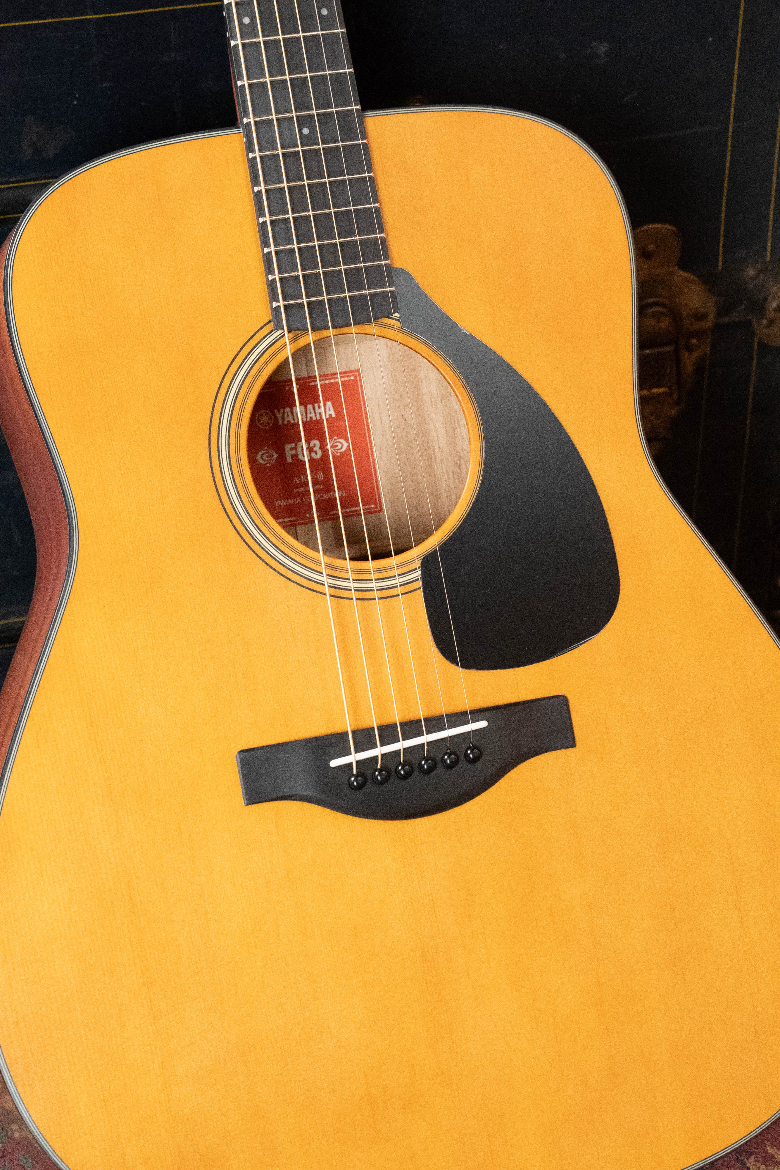 Yamaha FG3 Spruce/Mahogany Red Label Dreadnought Acoustic Guitar #1043