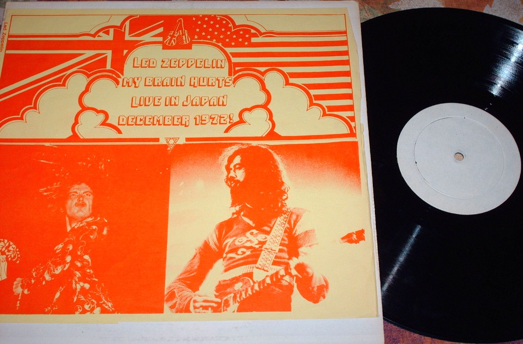 LED ZEPPELIN 'LIVE' / 'MY BRAIN HURTS' :Idle Mind Prod. 1115 +