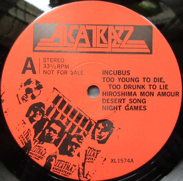 ALCATRAZZ On Parole XL 1574/5 | THE AMAZING KORNYFONE LABEL