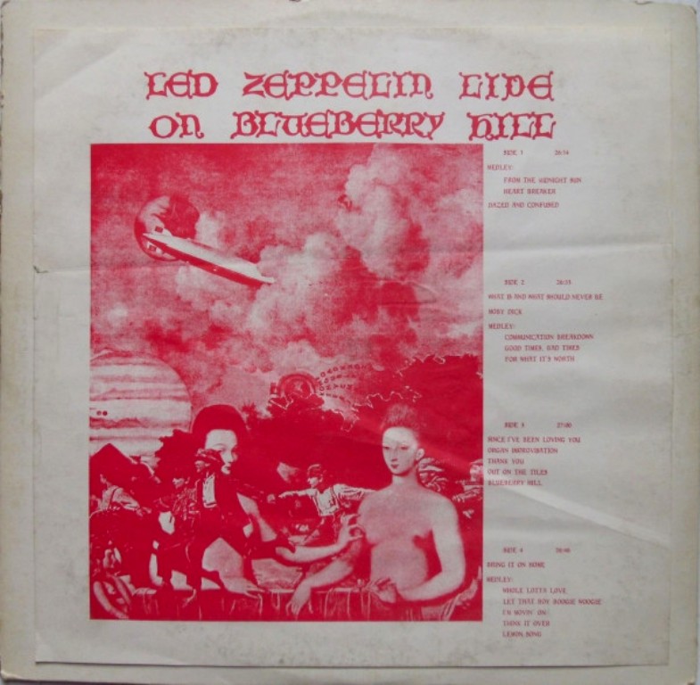 LED ZEPPELIN 'LIVE ON BLUEBERRY HILL' (WCF copy RP 30 / 31 A/B